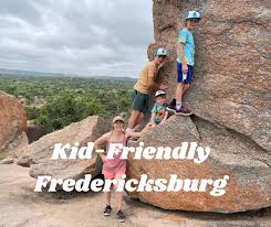 in fredericksburg with kids