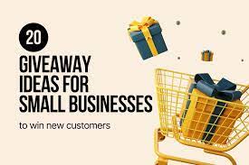 20 giveaway ideas for small businesses