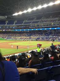 Marlins Park Section 24 Home Of Miami Marlins