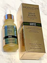 revolution skincare gold elixir rosehip