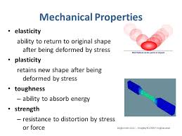 The mechanical properties of a material are those which affect the mechanical strength and ability of a material to be molded in suitable some of the typical mechanical properties of a material include Mechanical Properties Ppt Video Online Download