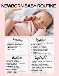 Baby Routine Baby Sleep Routine