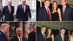 Trump UK visit: Trump 'doesn't know' Prince Andrew despite these photos of  them together | indy100 | indy100