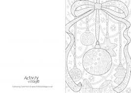 Some of them are easy and simple, others more complex. Christmas Colouring Cards
