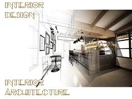 difference between interior design and