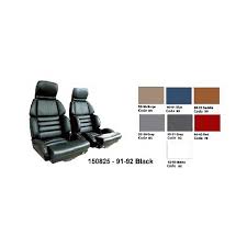 91 92 Sport Leather Seat Covers Set 1508