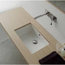 Rectangular Ceramic Undermount Sink