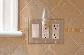 electrical outlets in kitchen cabinets