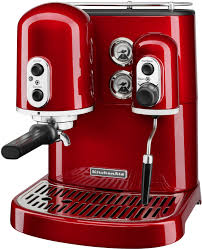 Get the best deals on kitchenaid coffee, tea & espresso parts. Kitchenaid Pro Line Series Espresso Machine With 15 Bars Of Pressure And Milk Frother Candy Apple Red Kes2102ca Best Buy