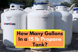15 lb propane tank propane tank size
