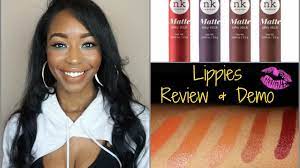 nicka k silky stick lippies review