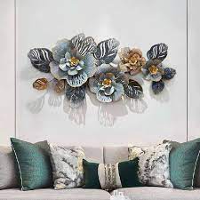 Metal Flower Wall Art Decor