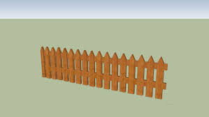 Durable, long lasting, and beautiful, these fences can be the ideal investment for. Wooden Fence 3d Warehouse