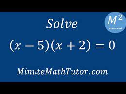 Solve X 5 X 2 0 You