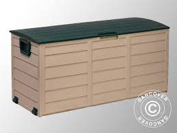 Garden Storage Box 114x52x56 Cm Green