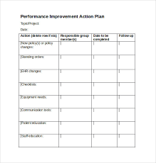 Sample Project Action Plan Template 16 Documents In Pdf Word