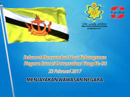 Tarikh berikut mungkin diubah suai. Sugarbun Brunei On Twitter Happy 33rd National Day Of Brunei Darussalam Menjayakan Wawasan Negara