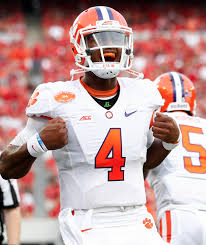 Watson threw for 289 yards and three touchdowns and ran for 131 yards and another two. Orange And White On Twitter Deshaun Watson Says His Personality Helped Him Stay Cool Under Pressure Clemson Qbs Talk Http T Co Vsg9uh9gc0 Http T Co 4zsjkmlla2