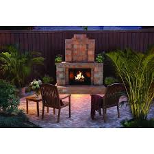 Pavestone 40 In X 36 In X 60 In Outdoor Fireplace Insert Kit