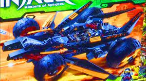 LEGO Ninjago Cole's Tread Assault TOY REVIEW - New 2012 Lego set #9444  featuring Cole ZX Skales - YouTube