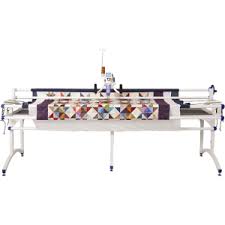 The frame can handle quilt tops up to 11' wide. Juki Qvp Machines L Quilting Machines Long Arm Quilting Sewing Machines L Juki