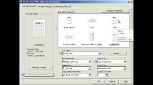 Postscript3 driver and pcl6 (pcl xl) driver. Training Print Create One Click Presets On Ricoh Printer Driver Ricoh Wiki Youtube