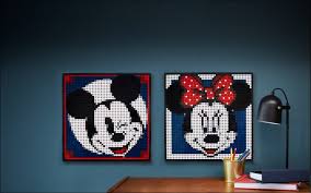 Lego Mickey Mouse Wall Art