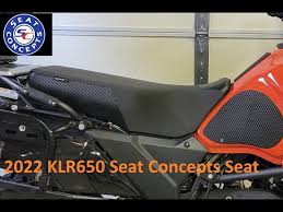 2022 klr650 seat concepts seat tall