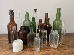 Vintage Glass Bottles And Jars
