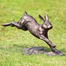 Running Rabbit Garden Statue 50874