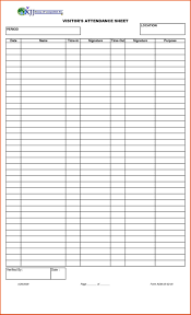 Sign In Sheet Templates Sign In Sheet Templates Word Sign In