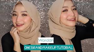 wardah one brand makeup tutorial