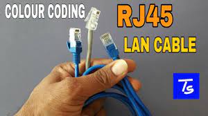 Alter cables at your own risk. Rj45 Color Coding Connector Cat6 Straight Cable Patch Cord Lan Cable Color Code Making In Hindi Youtube