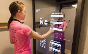 smart mirror touch screen