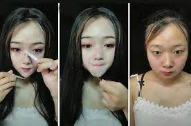 after makeup total transformation