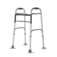 ani rehab walker with two front wheels