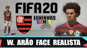 FIFA 20 - WILLIAN ARÃO - FLAMENGO / FACE REALISTA / LOOK ALIKE / HOW TO  MAKE / PRO CLUBS / TUTORIAL - YouTube