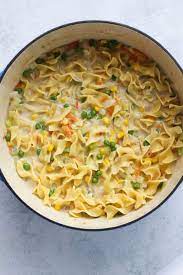 Add the broth and bring to a boil. Creamy Veggies And Noodles I Heart Vegetables