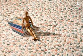 pietranatural pebble flooring and
