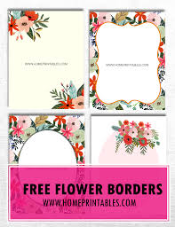 free flower border 8 5 unique new