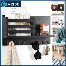 Everso Key Holder For Wall With Shelf