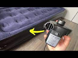 to inflate and deflate air bed mattress