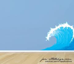 Decalremovable Wave Wall Sticker
