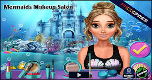 mermaids makeup salon play the game