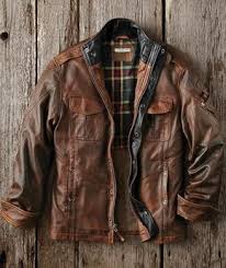Mens Bend In The Road Leather Jkt Hectors Morales Board