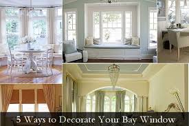 5 ways to decorate your bay window