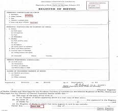 Birth Certificate Australian Unique Student Identifier