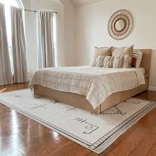 the right rug size for your bedroom