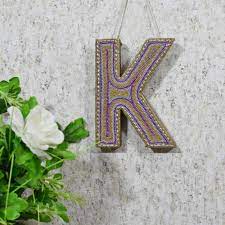 K Alphabet Letter Block Bbh Homes