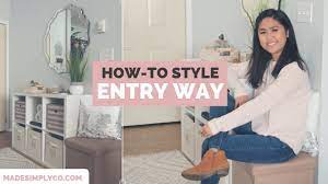 entryway decorating ideas for small